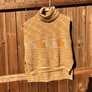 M Missoni Sleeveless Turtleneck Sweater